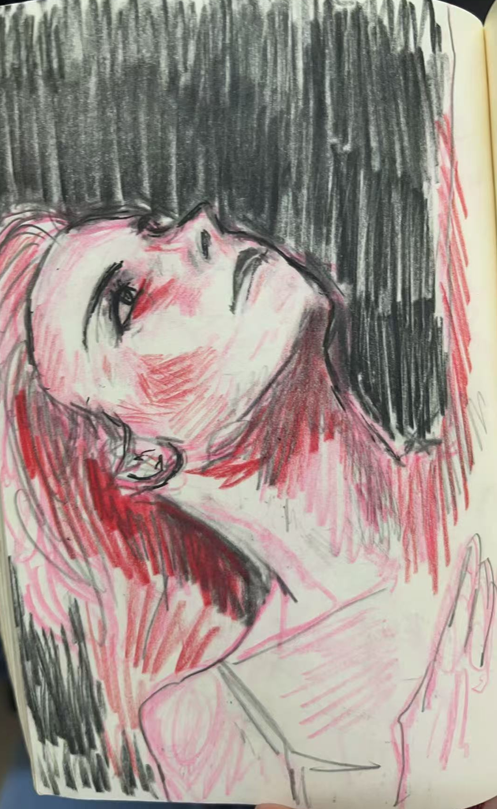 I like how determined the girl turned out to be. There’s a quiet fire in her eyes.